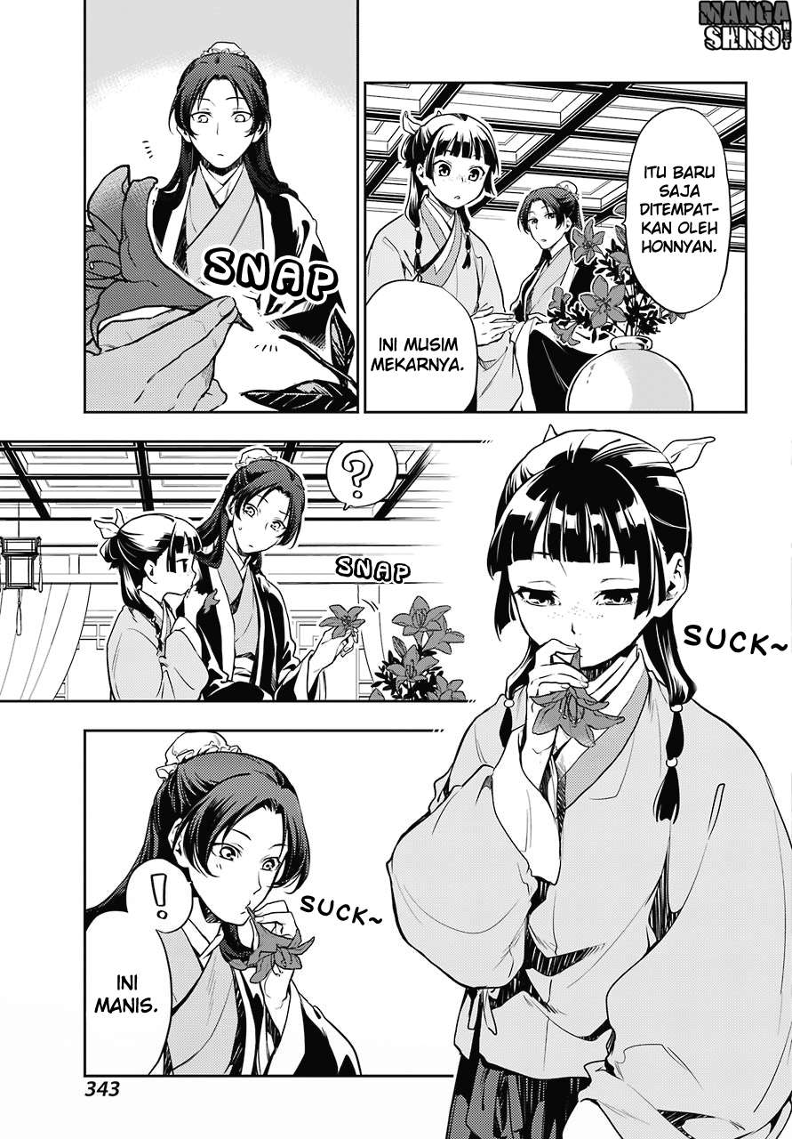 Kusuriya no Hitorigoto Chapter 17 Gambar 41