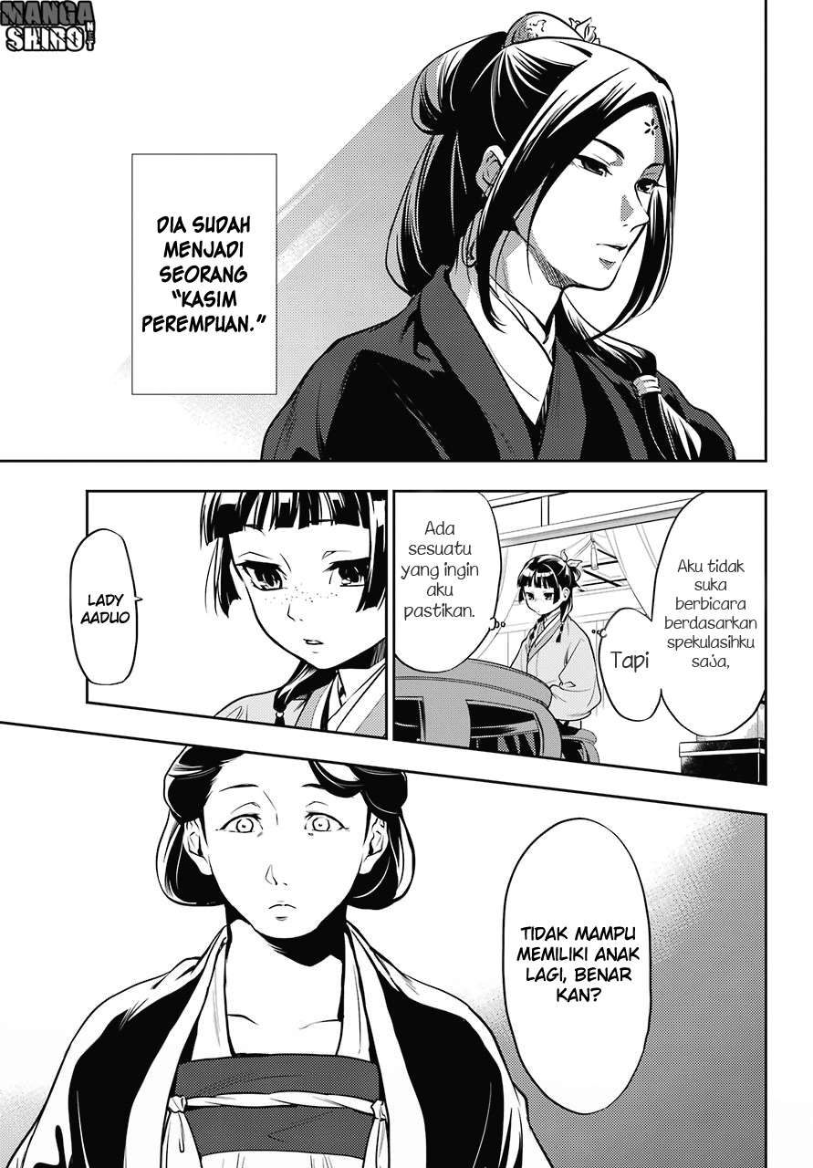Kusuriya no Hitorigoto Chapter 17 Gambar 9