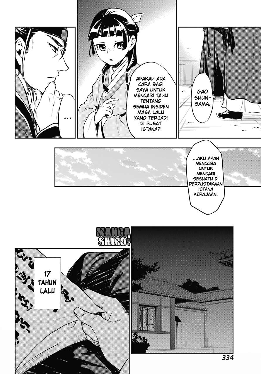 Kusuriya no Hitorigoto Chapter 16 Gambar 36