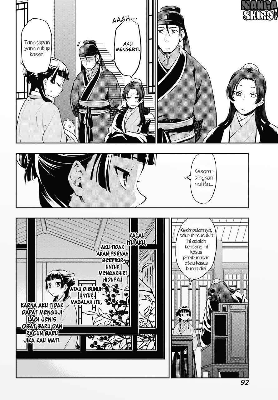 Kusuriya no Hitorigoto Chapter 15 Gambar 13