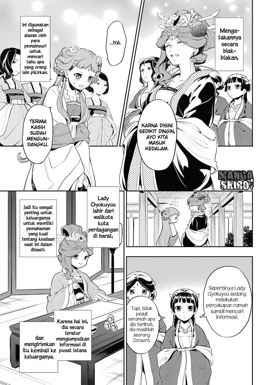 Kusuriya no Hitorigoto Chapter 15 Gambar 22