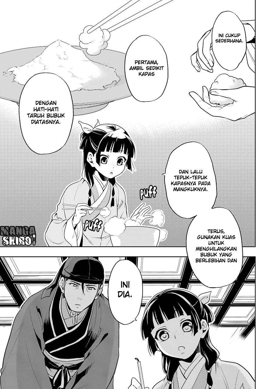 Kusuriya no Hitorigoto Chapter 9 Gambar 15
