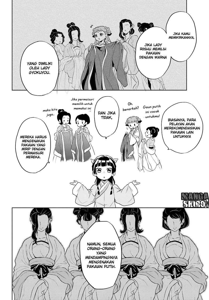 Kusuriya no Hitorigoto Chapter 9 Gambar 24