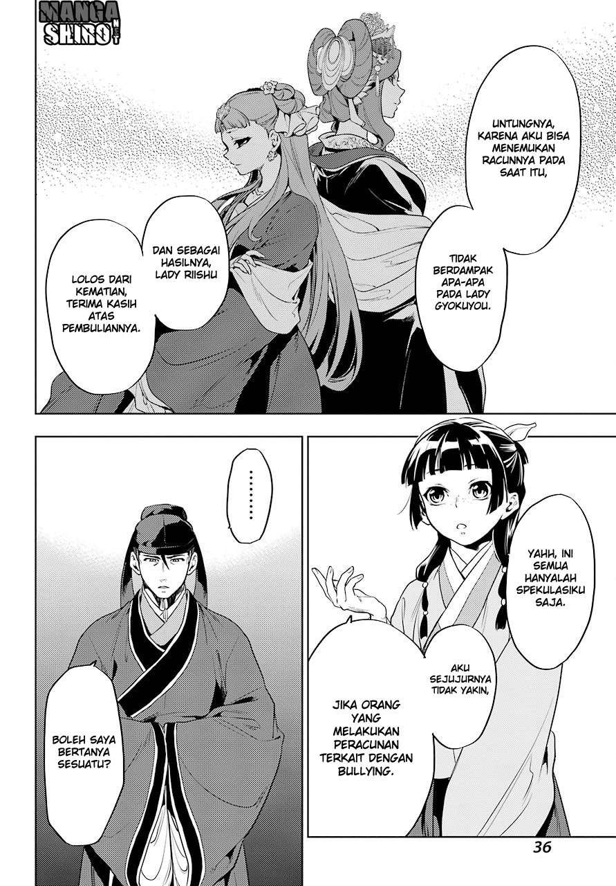 Kusuriya no Hitorigoto Chapter 9 Gambar 32