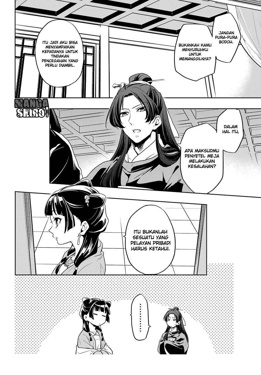 Kusuriya no Hitorigoto Chapter 8 Gambar 34