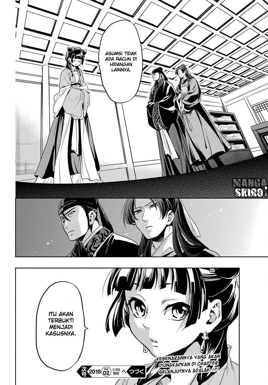 Kusuriya no Hitorigoto Chapter 8 Gambar 36