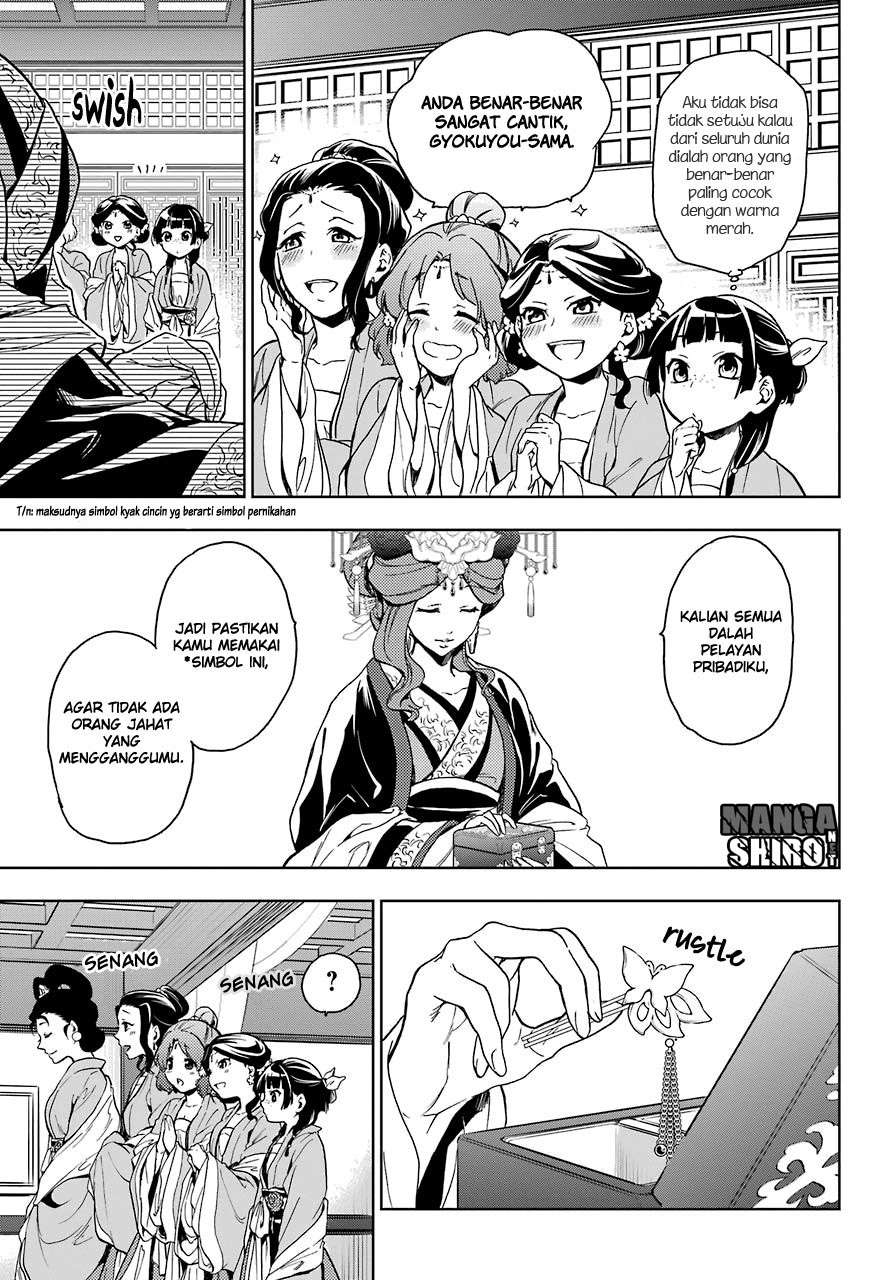 Kusuriya no Hitorigoto Chapter 6 Gambar 17