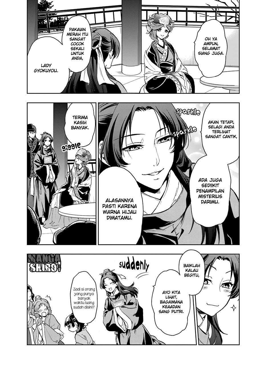 Kusuriya no Hitorigoto Chapter 6 Gambar 23