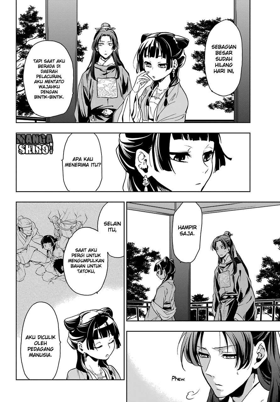 Kusuriya no Hitorigoto Chapter 6 Gambar 28