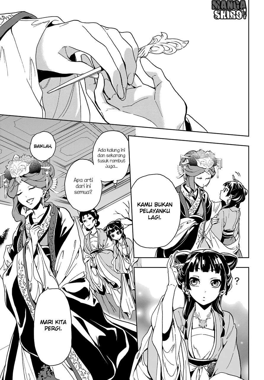 Kusuriya no Hitorigoto Chapter 6 Gambar 35