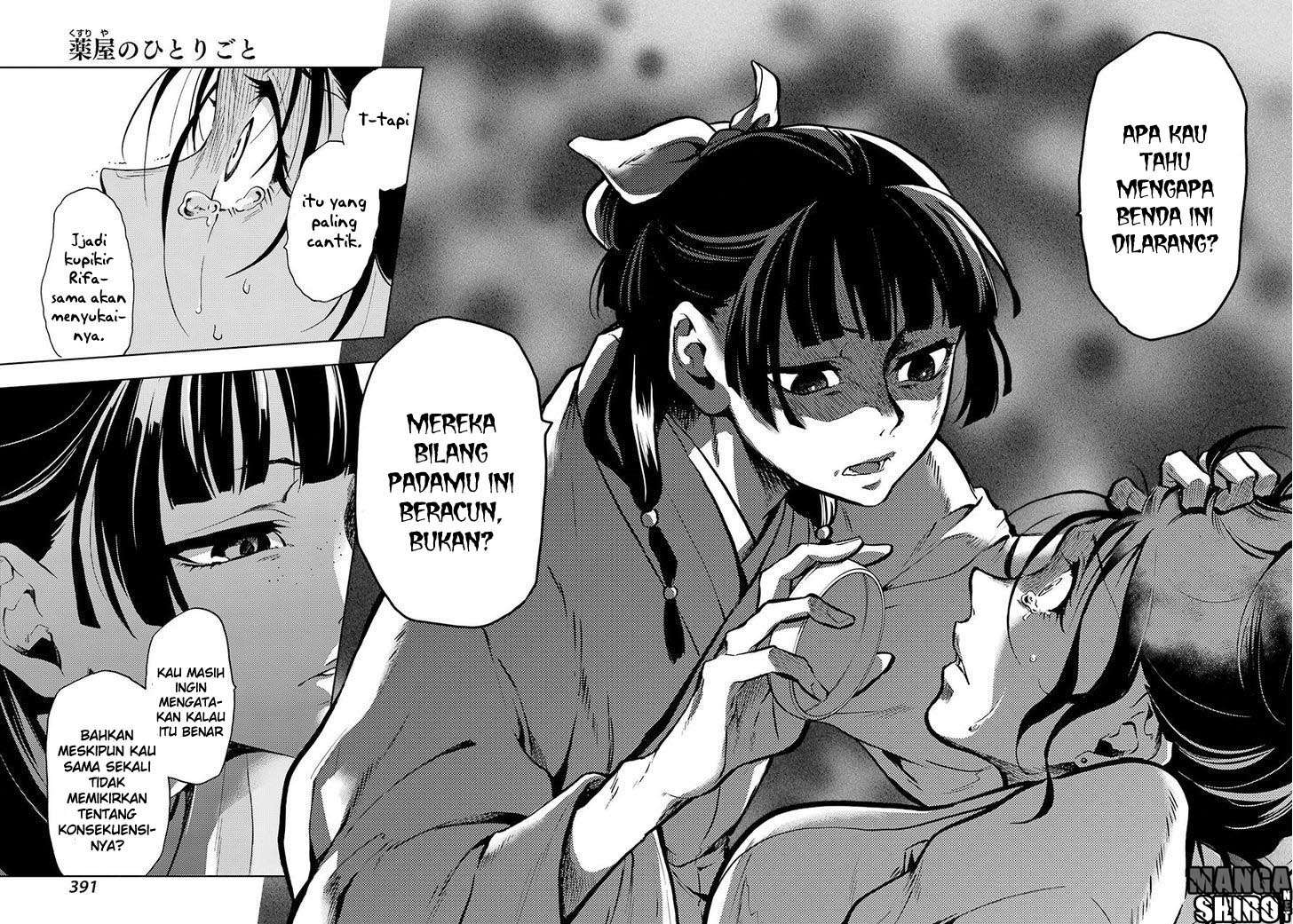 Kusuriya no Hitorigoto Chapter 5 Gambar 25