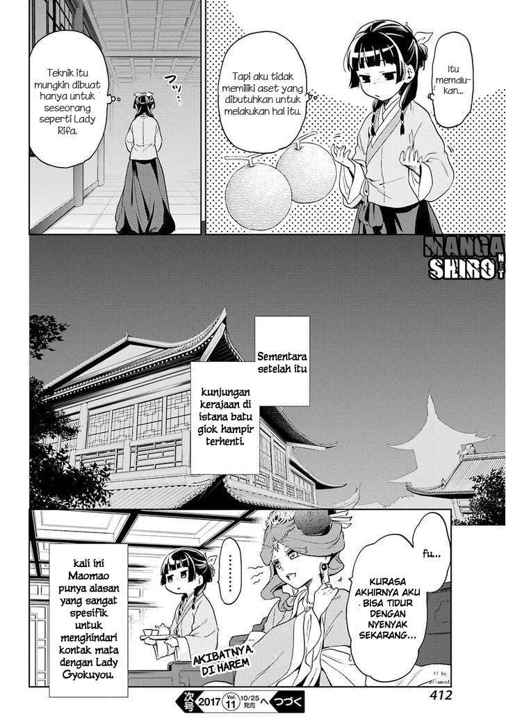 Kusuriya no Hitorigoto Chapter 5 Gambar 46