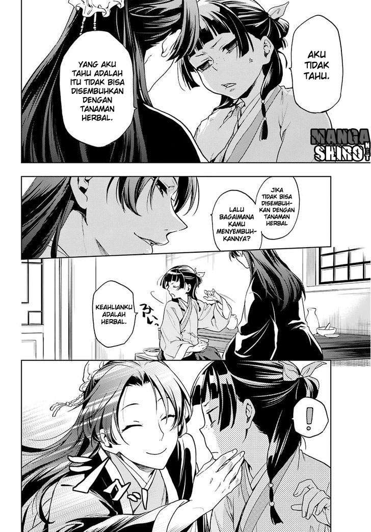 Kusuriya no Hitorigoto Chapter 4 Gambar 14