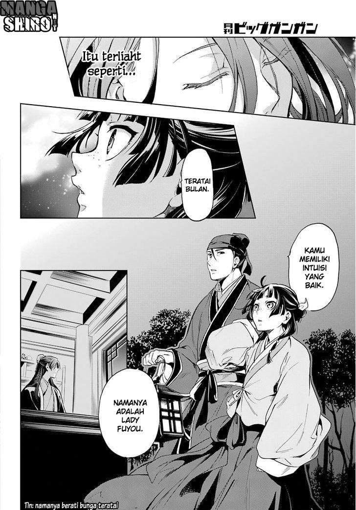 Kusuriya no Hitorigoto Chapter 4 Gambar 21