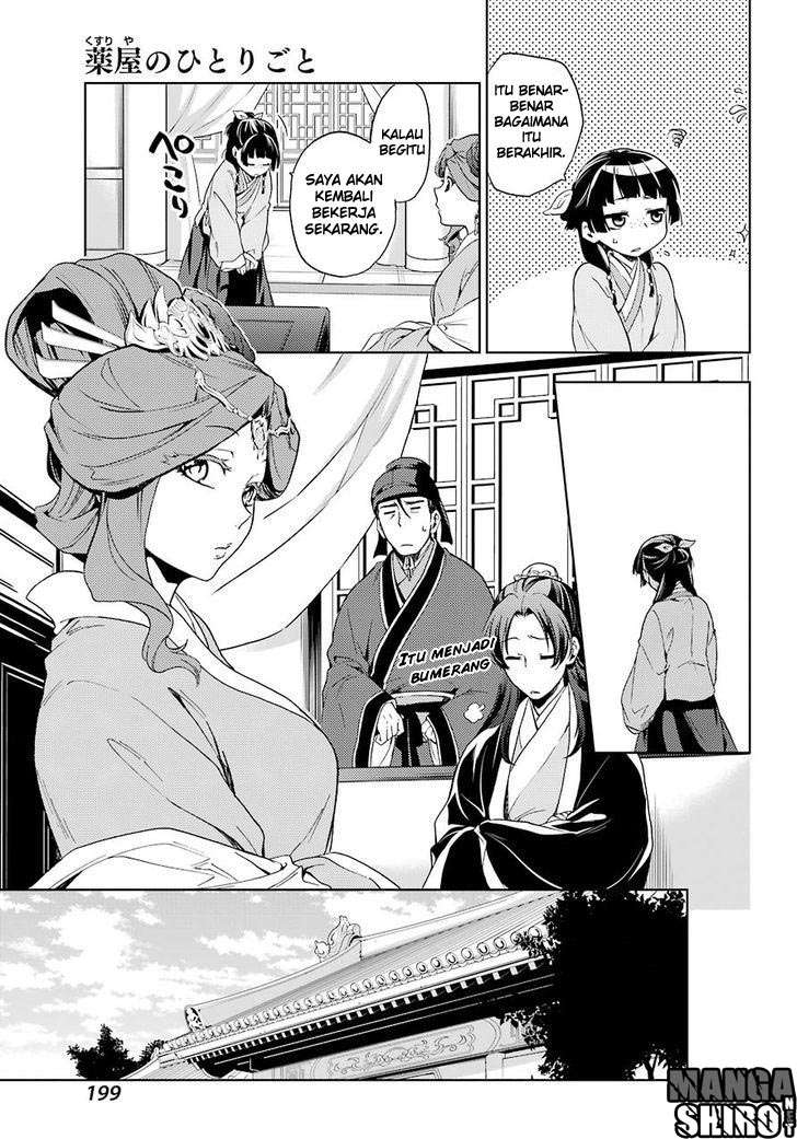 Kusuriya no Hitorigoto Chapter 4 Gambar 30