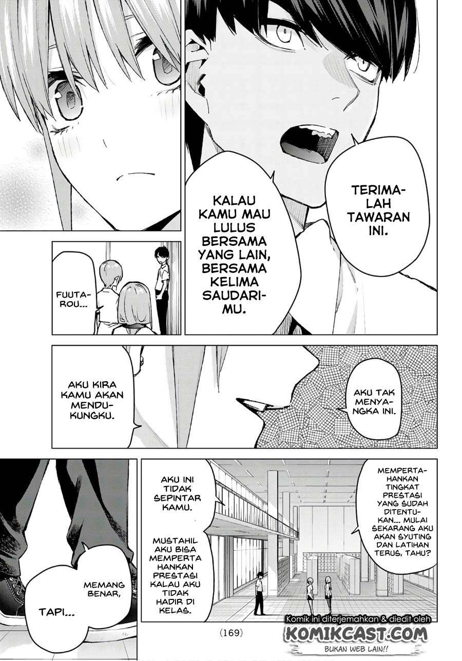 Go-toubun no Hanayome Chapter 94 Gambar 17