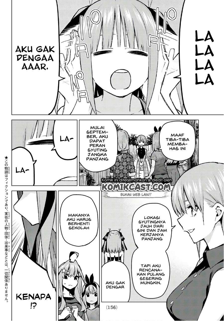 Go-toubun no Hanayome Chapter 94 Gambar 4