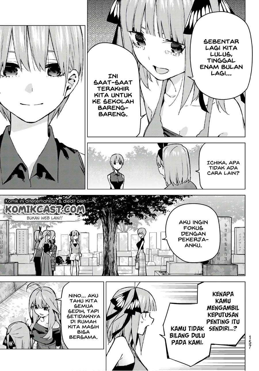 Go-toubun no Hanayome Chapter 94 Gambar 5