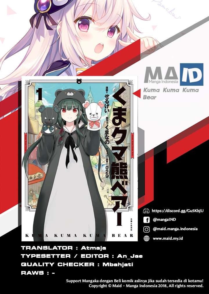 Manga Kuma Kuma Kuma Bear Chapter 19 gambar nomor 2
