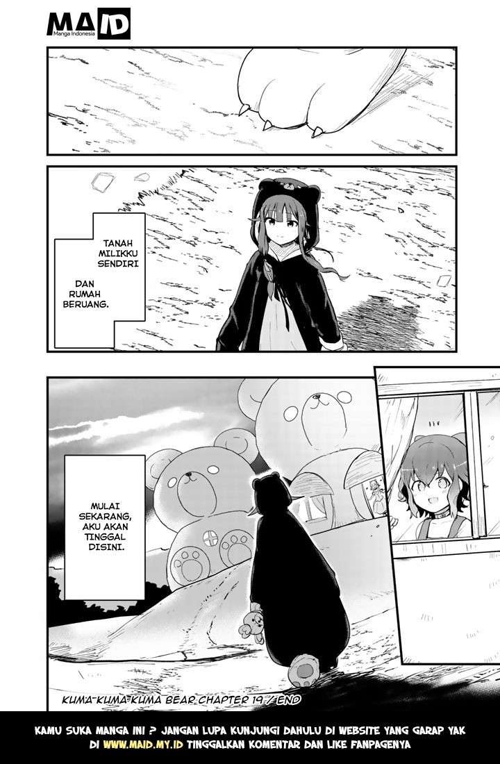 Kuma Kuma Kuma Bear Chapter 19 Gambar 20