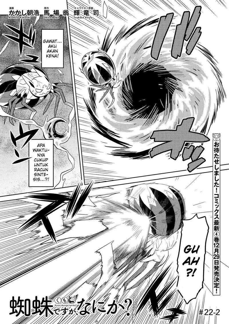 Manga Kumo desu ga, Nani ka? Chapter 22.2 gambar nomor 2