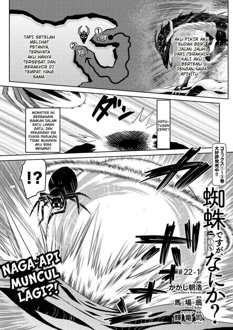 Manga Kumo desu ga, Nani ka? Chapter 22.1 gambar nomor 2