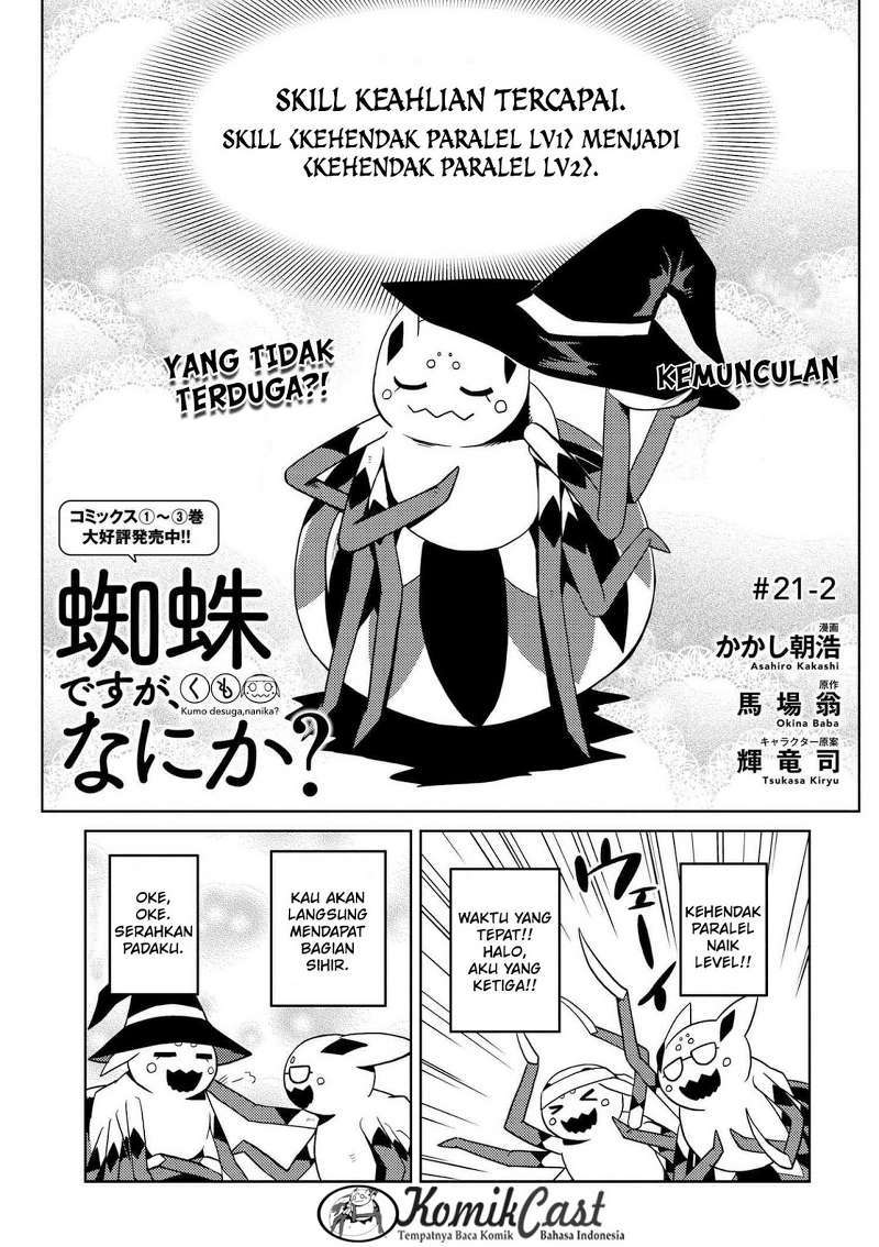 Manga Kumo desu ga, Nani ka? Chapter 21.2 gambar nomor 2