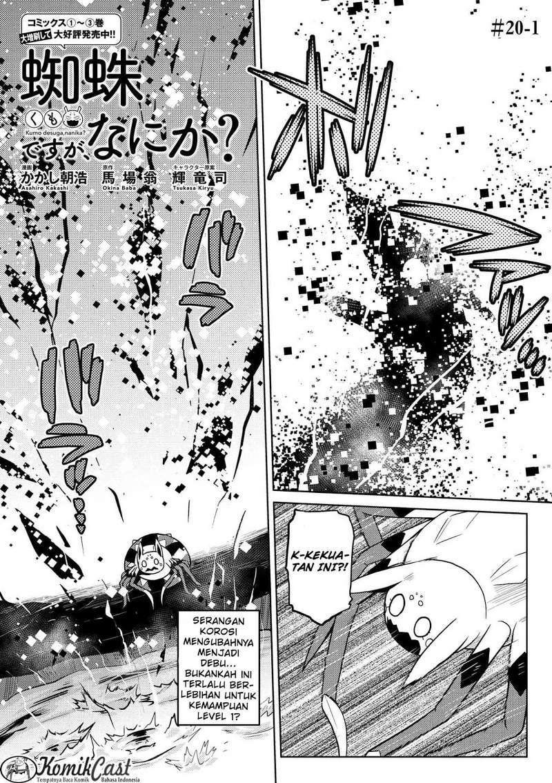 Manga Kumo desu ga, Nani ka? Chapter 20.1 gambar nomor 2