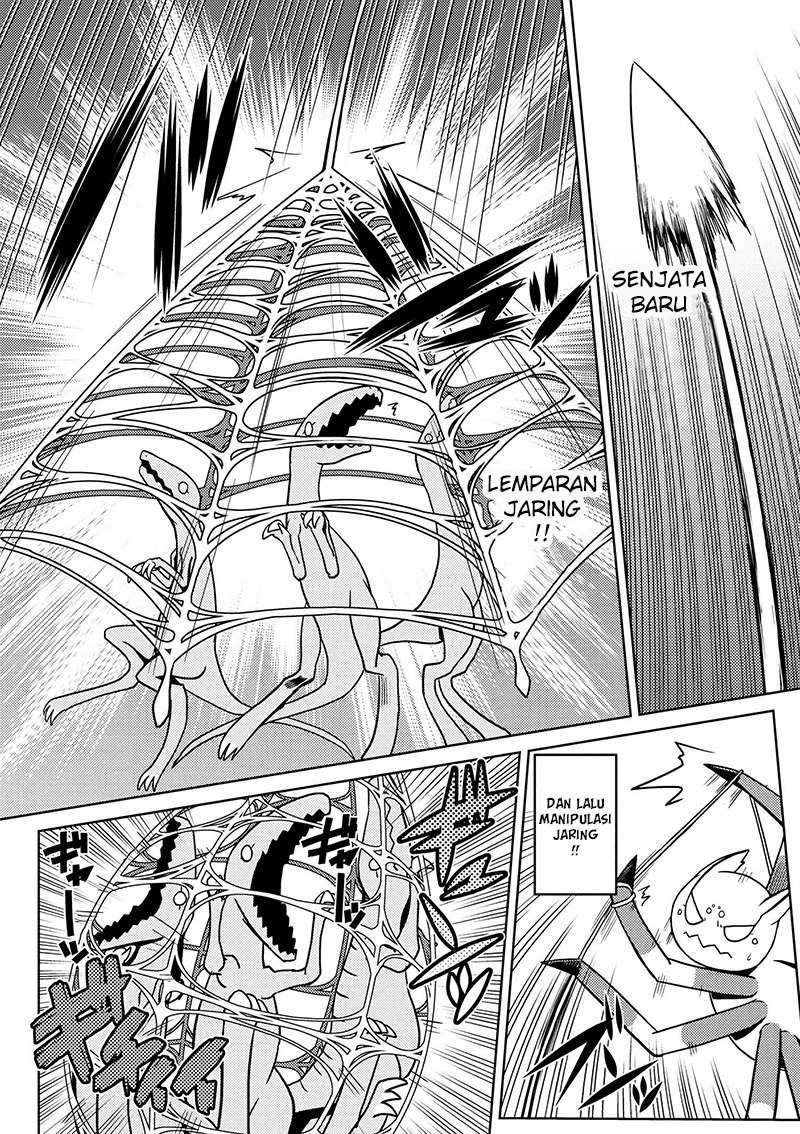 Kumo desu ga, Nani ka? Chapter 12.1 Gambar 4