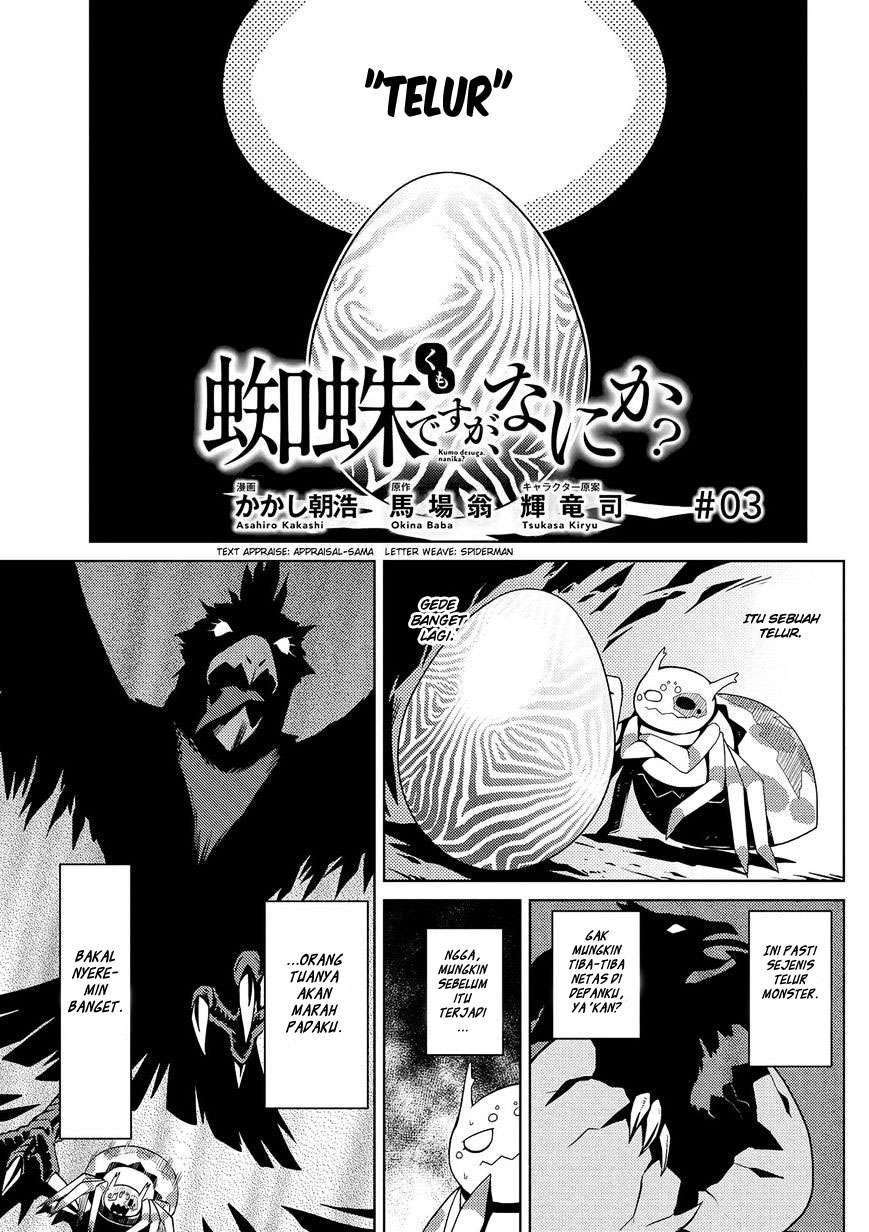 Manga Kumo desu ga, Nani ka? Chapter 3 gambar nomor 2