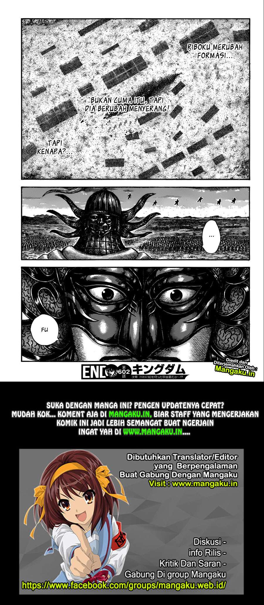 Kingdom Chapter 602 Gambar 18