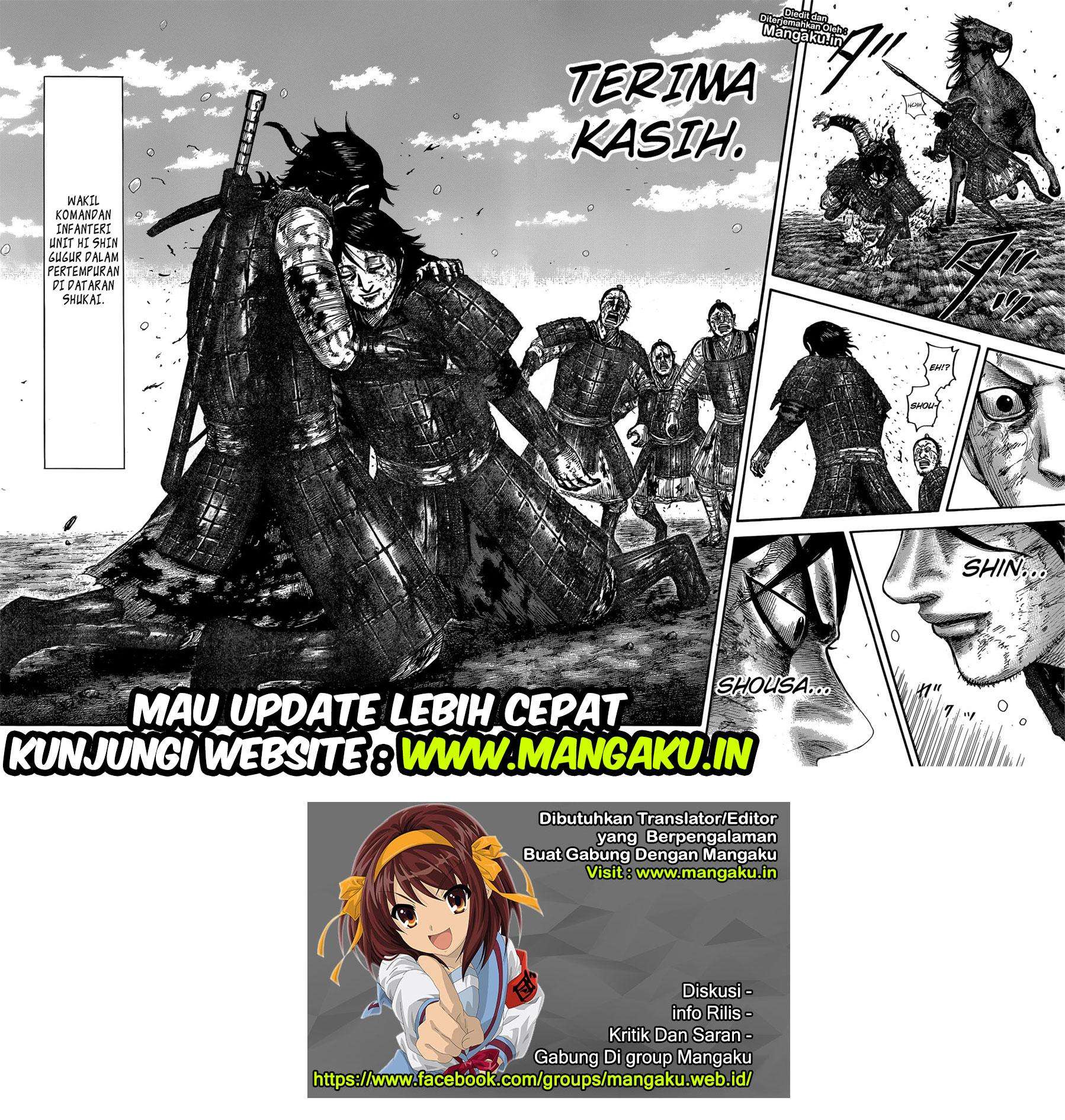 Kingdom Chapter 595 Gambar 20
