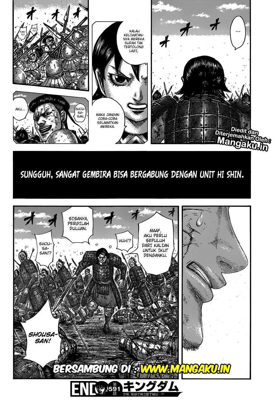Kingdom Chapter 591 Gambar 20