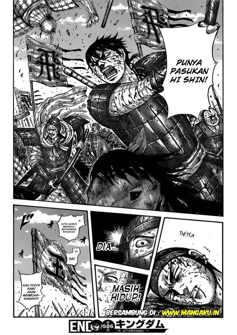 Kingdom Chapter 586 Gambar 19