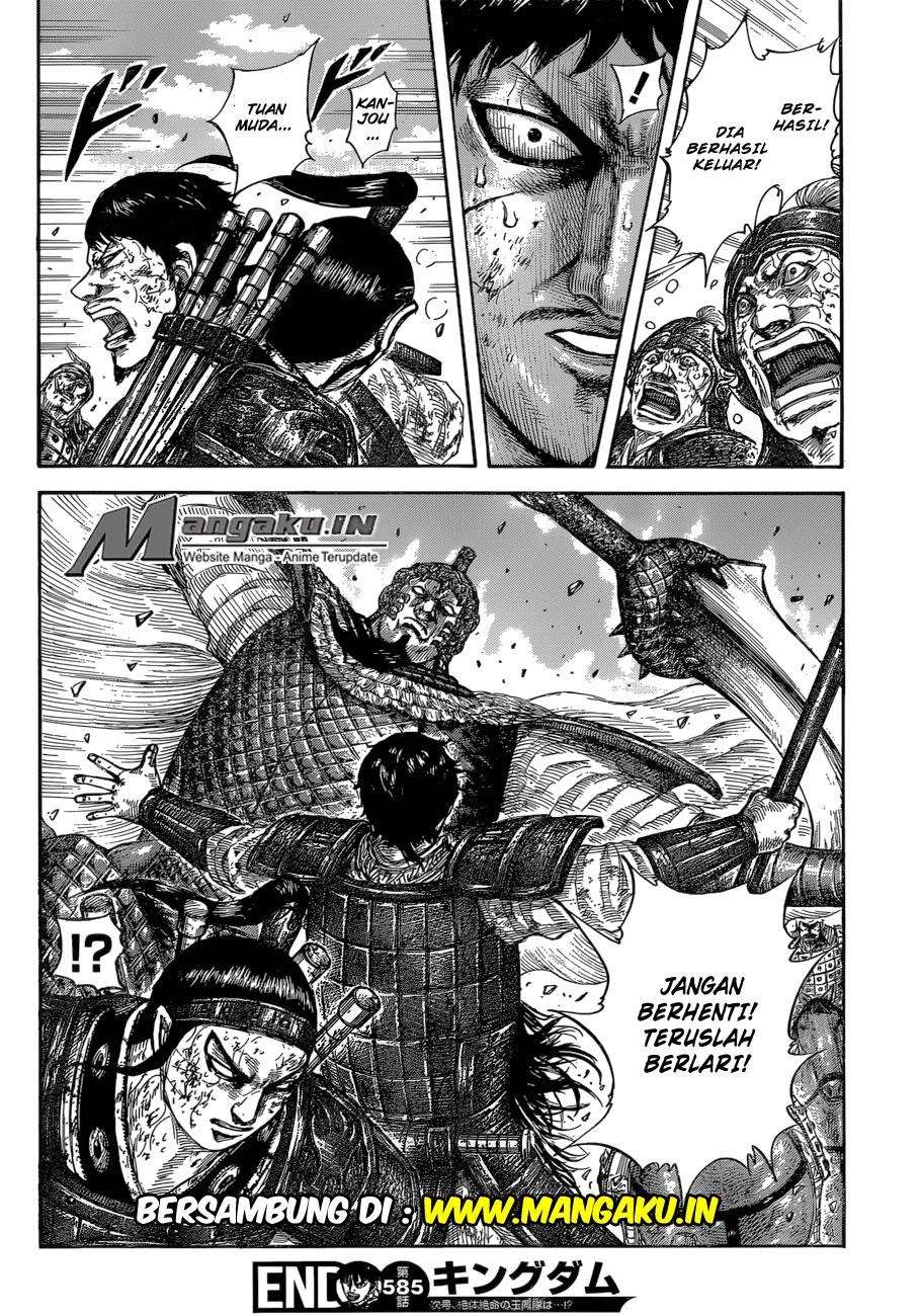 Kingdom Chapter 585 Gambar 19