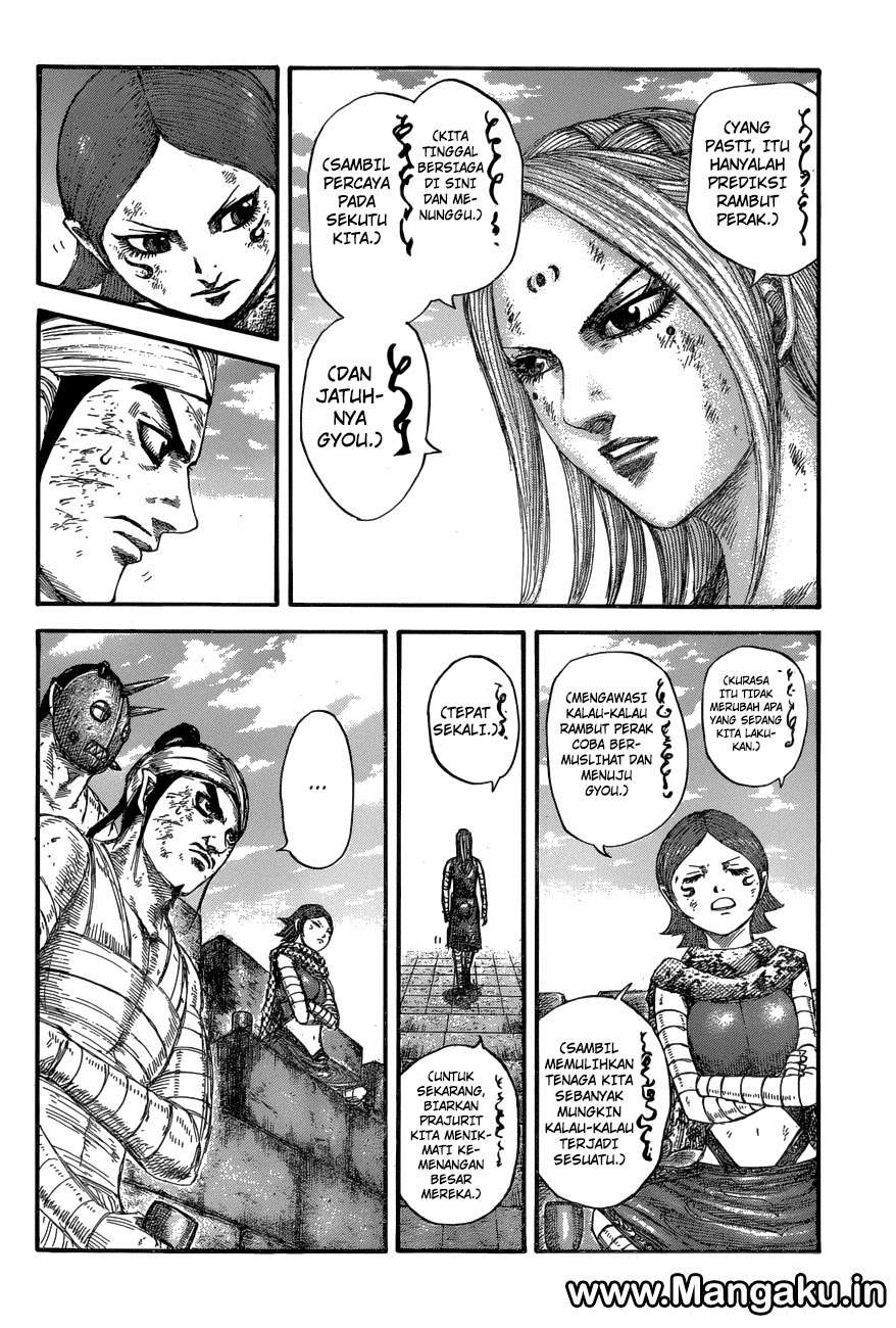 Kingdom Chapter 575 Gambar 9