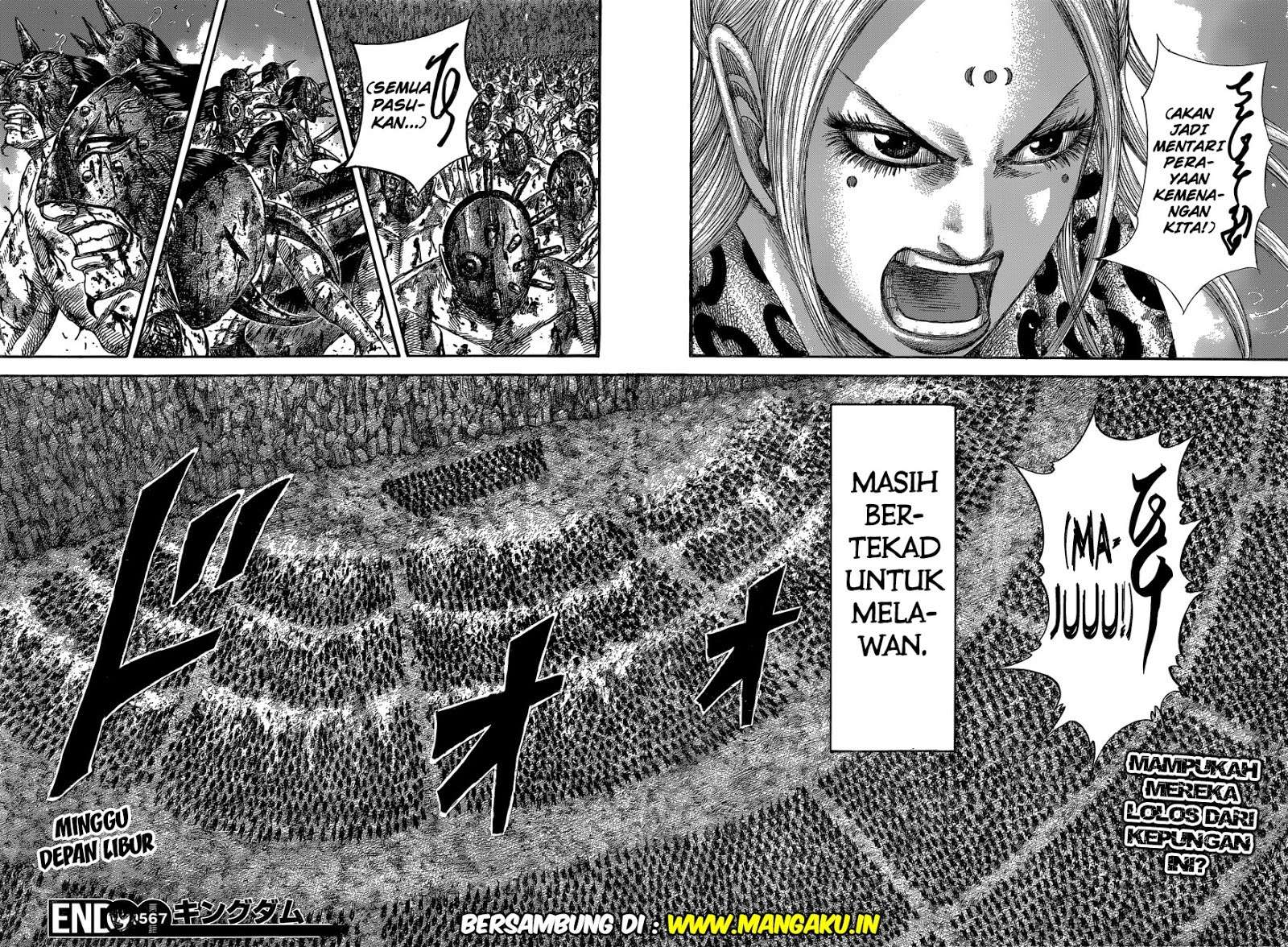 Kingdom Chapter 567 Gambar 18