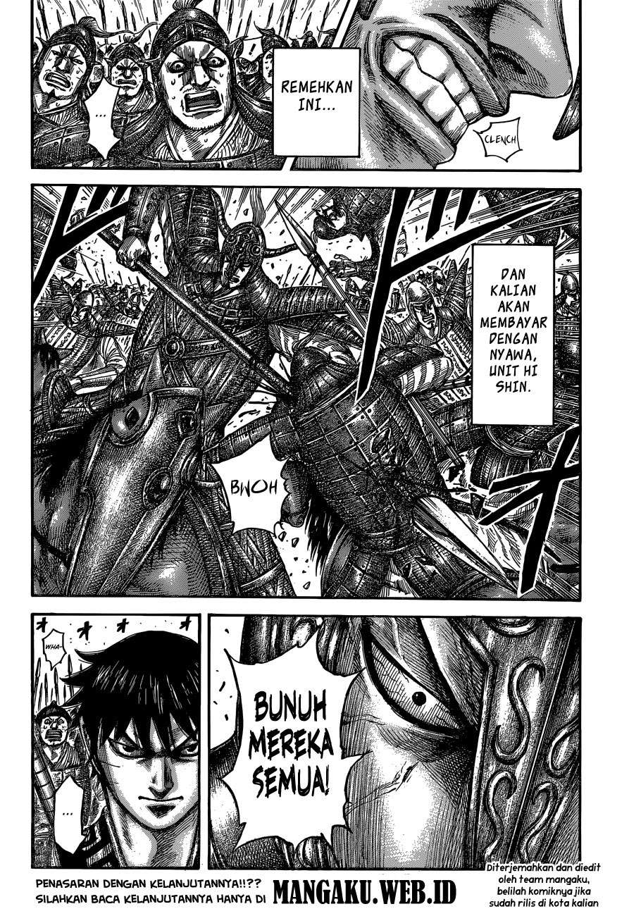 Kingdom Chapter 556 Gambar 19