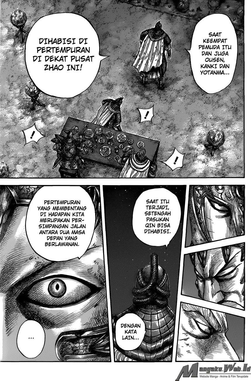 Kingdom Chapter 550 Gambar 14