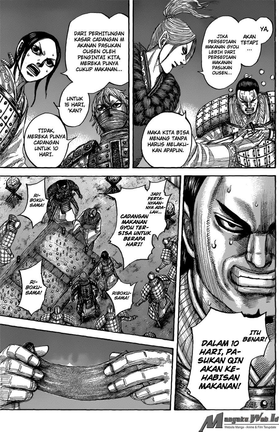 Kingdom Chapter 550 Gambar 18