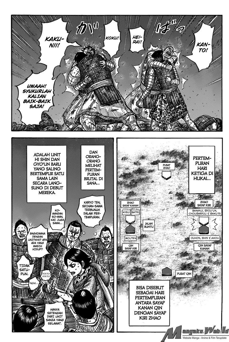 Kingdom Chapter 550 Gambar 4