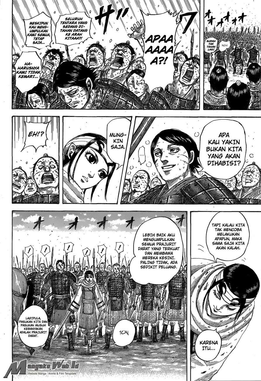 Kingdom Chapter 548 Gambar 17