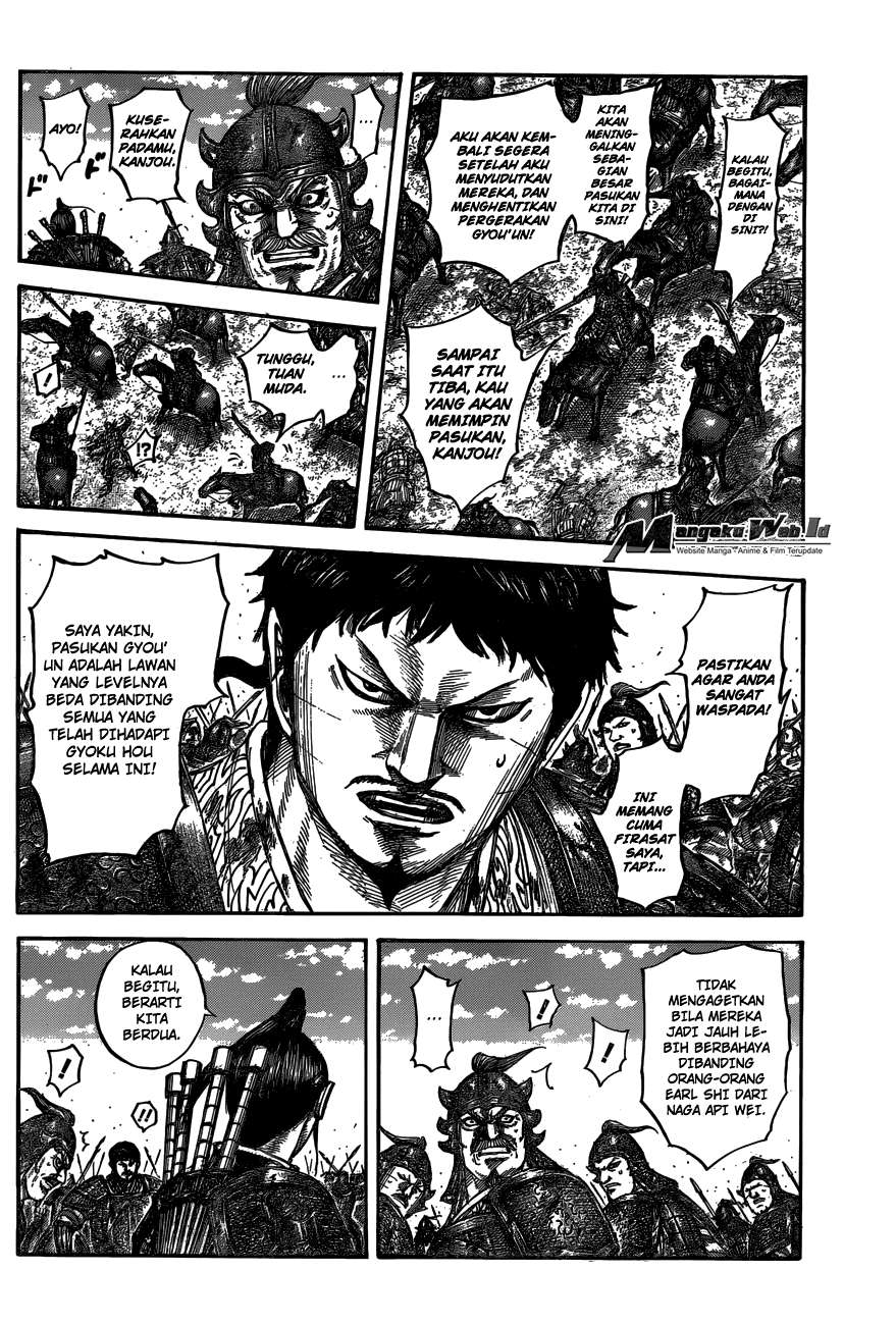 Kingdom Chapter 542 Gambar 10