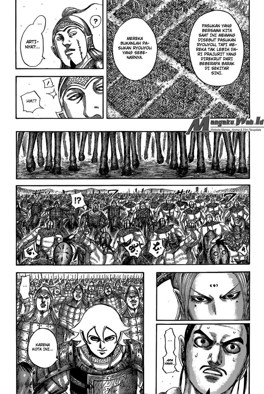 Kingdom Chapter 527 Gambar 16