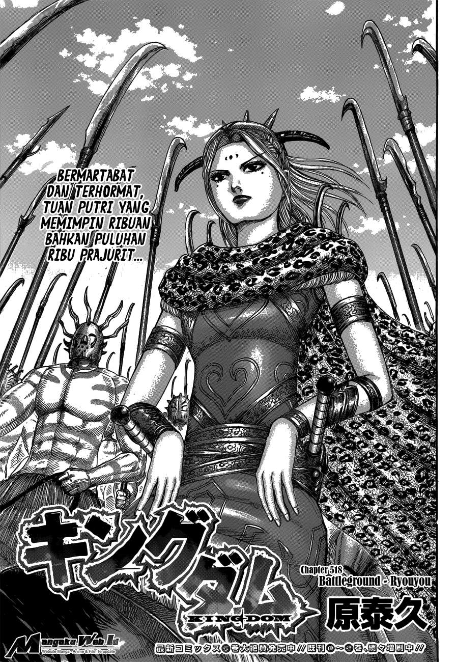 Manga Kingdom Chapter 518 gambar nomor 2