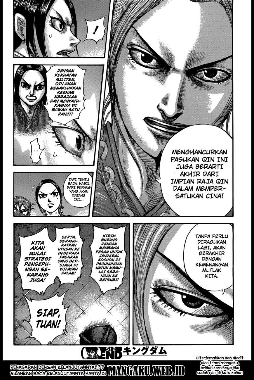 Kingdom Chapter 512 Gambar 18
