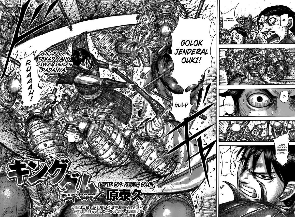 Kingdom Chapter 509 Gambar 3