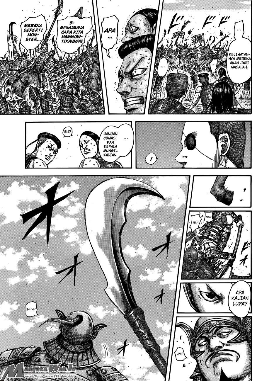 Kingdom Chapter 508 Gambar 18