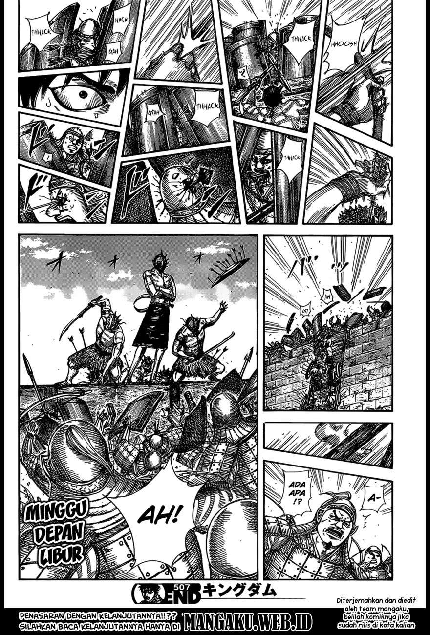 Kingdom Chapter 507 Gambar 18