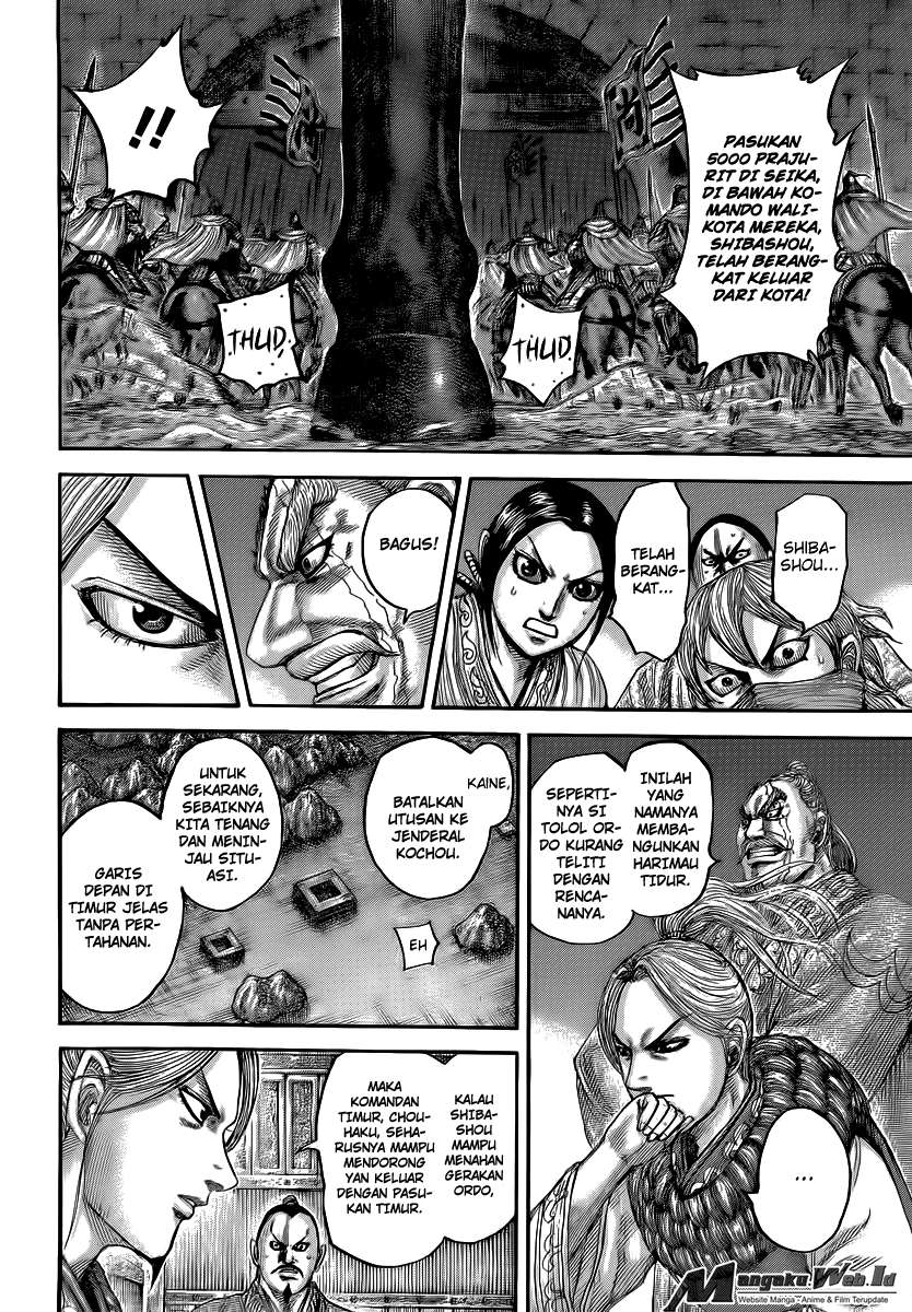 Kingdom Chapter 502 Gambar 14